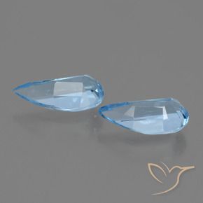 2.60캐럿 천연 하늘색 황옥 보석, 팬시한, VVS-VS