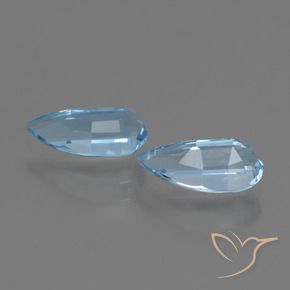 2.77캐럿 천연 하늘색 황옥 보석, 팬시한, VVS-VS