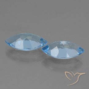 7.68캐럿 천연 하늘색 황옥 보석, 보석, VVS-VS