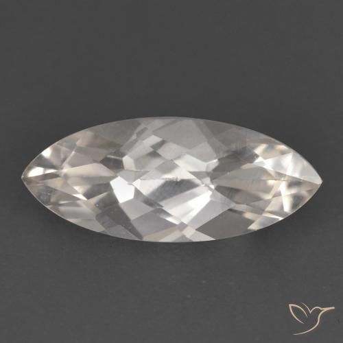 1.53ct 자연스러운 하얀색 황옥, 보석, VS