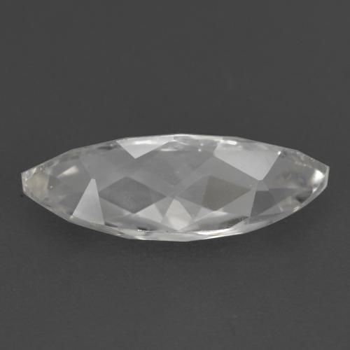 1.62캐럿 천연 화이트 토파즈, 마퀴즈, 11.8×5.1 mm, VS