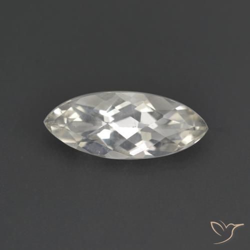 1.67ct 자연스러운 따뜻한 화이트 황옥, 보석, VS