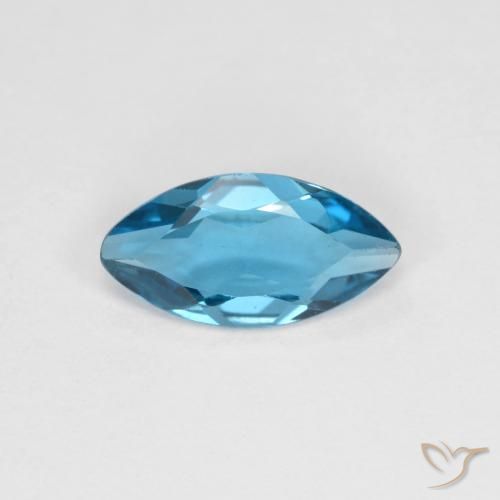 1.02ct 자연스러운 런던 블루 황옥, 보석, VS