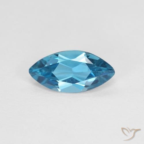 1.20ct 자연스러운 런던 블루 황옥, 보석, VVS-VS