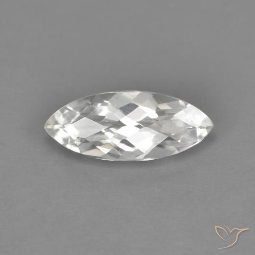 1.63ct 자연스러운 하얀색 황옥, 보석, VVS-VS