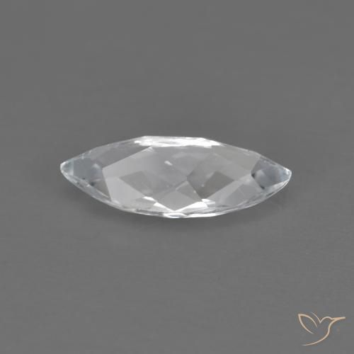 1.60캐럿 천연 하얀색 황옥, 보석, VVS-VS