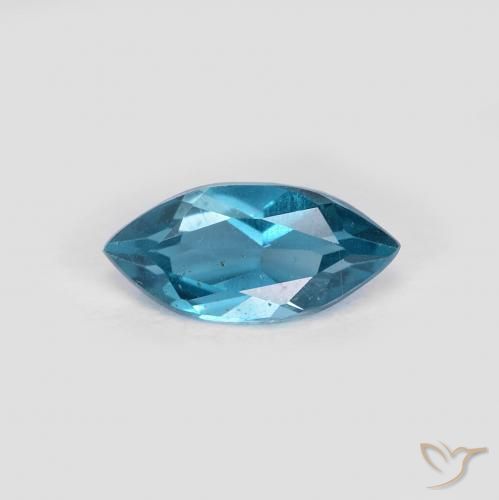 0.97ct 자연스러운 런던 블루 황옥, 보석, VS