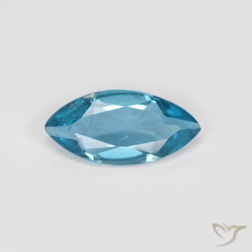 0.97ct 자연스러운 런던 블루 황옥, 보석, VS