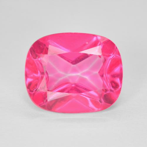 6.50ct 자연스러운 딥 마젠타 황옥, 방석, VVS