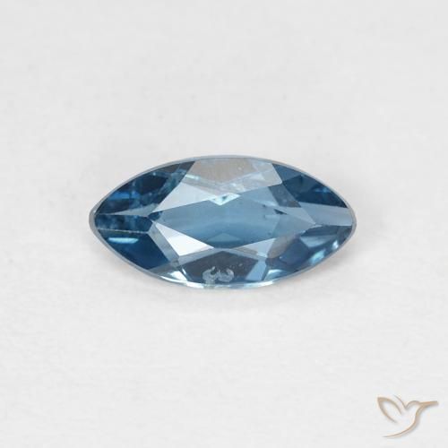 0.56ct 자연스러운 런던 블루 황옥, 보석, VS