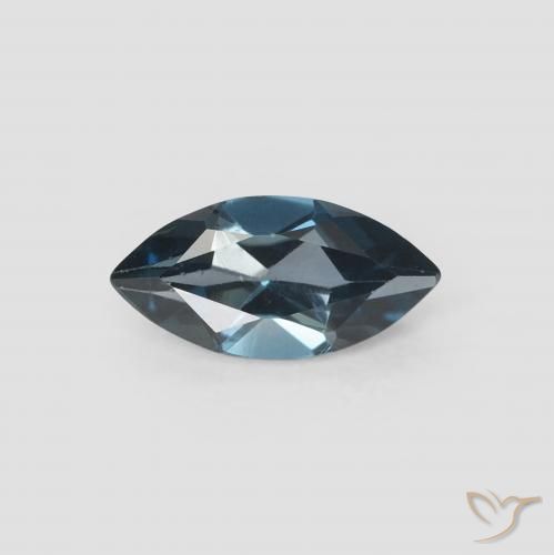 0.63ct 자연스러운 런던 블루 황옥, 보석, VVS-VS