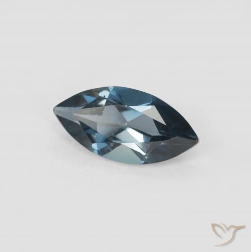 0.63캐럿 천연 런던 블루 황옥, 보석, VVS-VS