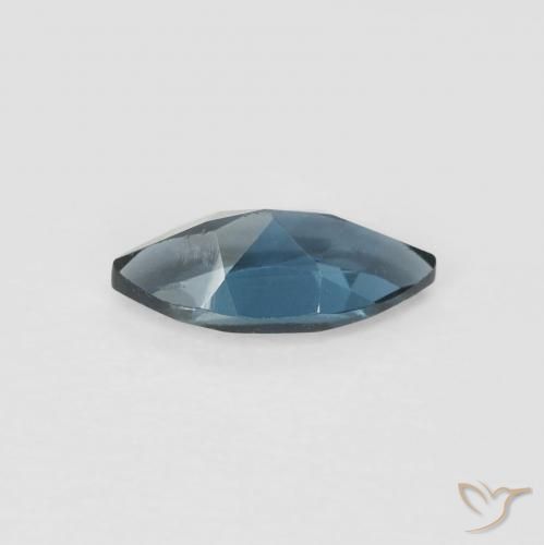 0.63캐럿 천연 런던 블루 황옥, 보석, VVS-VS