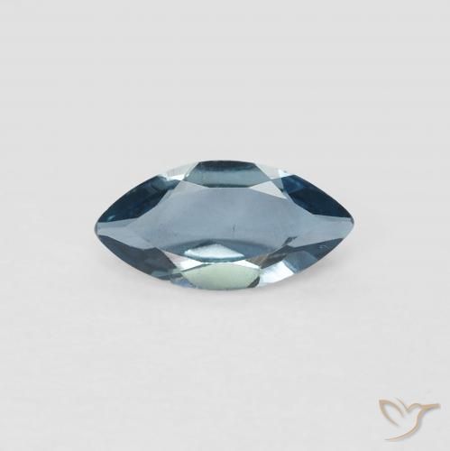 0.58ct 자연스러운 런던 블루 황옥, 보석, VVS-VS