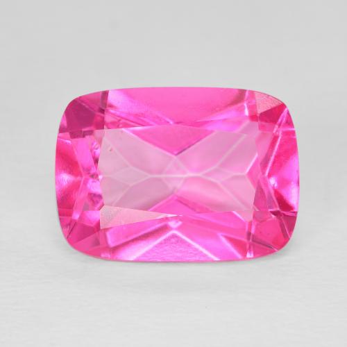 8.67ct 자연스러운 딥 마젠타 황옥, 방석, VVS-VS