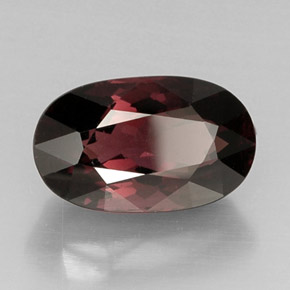 10.81캐럿 천연 딥 로즈 투르말린, 타원형 컷, 16.7×10.1 mm, VS