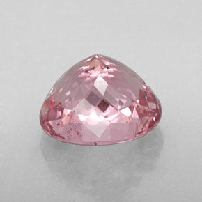 4.57캐럿 천연 핑크 투르말린, 타원형 컷, 10.7×8.8 mm, VS-SI