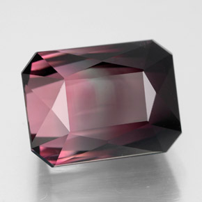 6.67캐럿 천연 바이컬러 투르말린, 에메랄드 컷, 11.4×8.6 mm, VVS