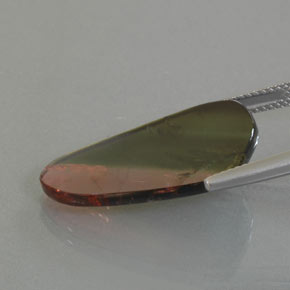 9.45캐럿 천연 워터멜론 투르말린, 멋진 모양, 24.9×14.4 mm, 투명한