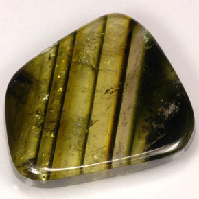 9.21캐럿 천연 멀티컬러 투르말린, 투명한, 17.9×16.1 mm, 투명/반투명