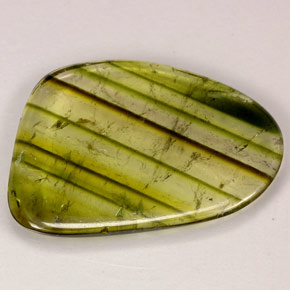 4.72캐럿 천연 멀티컬러 투르말린, 투명한, 19.2×13.7 mm, 투명/반투명