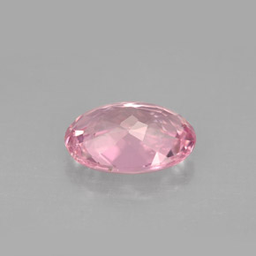 2.60캐럿 천연 핑크 투르말린, 타원형 컷, 10.6×8 mm, VS-SI