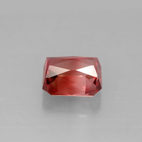 2.35캐럿 천연 멀티컬러 투르말린, 에메랄드 컷, 8.2×7.5 mm, VVS-VS