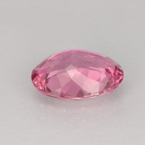 2.40캐럿 천연 핑크 투르말린, 타원형 컷, 10.3×8 mm, VVS