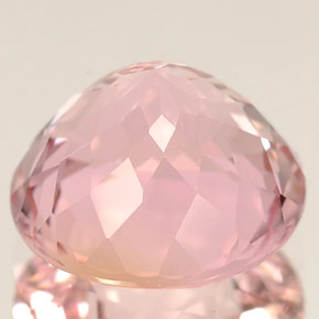 3.35캐럿 천연 핑크 투르말린, 라운드 컷, 9.47 mm, VVS