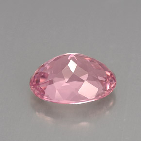 2.79캐럿 천연 핑크 투르말린, 타원형 컷, 10.5×7.7 mm, VS