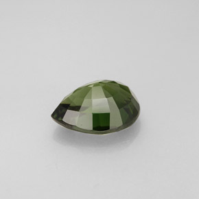1.45캐럿 천연 그린 투르말린, 배 모양, 8.5×6.3 mm, VVS