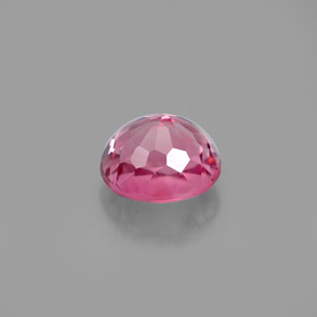 1.22캐럿 천연 핑크 투르말린, 타원형 컷, 6.7×5.8 mm, VVS-VS