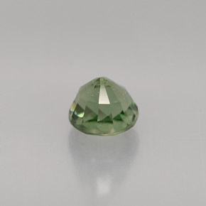 1.08캐럿 천연 그린 투르말린, 라운드 컷, 5.86 mm, VVS