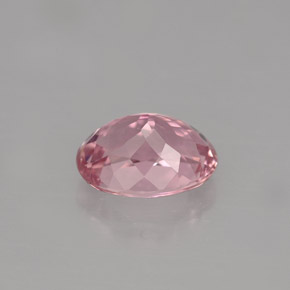 2.01캐럿 천연 핑크 투르말린, 타원형 컷, 9.1×6.8 mm, VVS