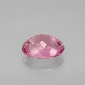 1.89캐럿 천연 핑크 투르말린, 타원형 컷, 8.9×6.8 mm, VS