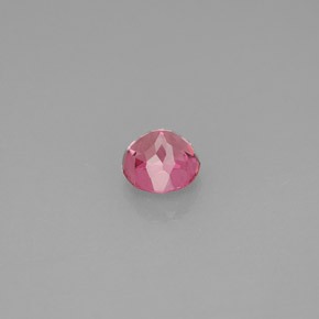 0.72캐럿 천연 퍼플 핑크 투르말린, 라운드 컷, 5.26 mm, VVS-VS