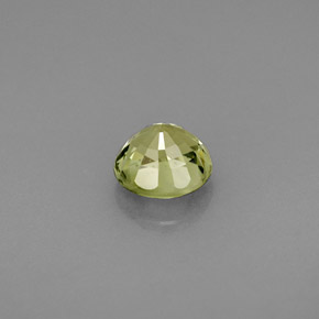 0.81캐럿 천연 그린 투르말린, 라운드 컷, 5.70 mm, VVS