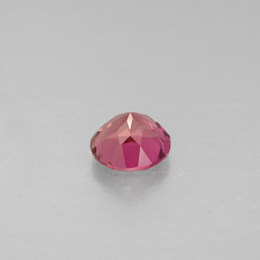 0.59캐럿 천연 멀티컬러 투르말린, 라운드 컷, 5.33 mm, VS