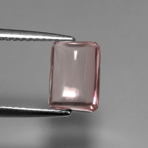 2.63캐럿 천연 핑크 투르말린, 바게트, 9.3×6.6 mm, 투명한