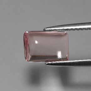 2.63캐럿 천연 핑크 투르말린, 바게트, 9.3×6.6 mm, 투명한