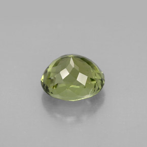 2.46캐럿 천연 그린 투르말린, 타원형 컷, 8.6×7.4 mm, VVS