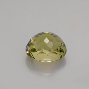1.94캐럿 천연 골든 그린 투르말린, 타원형 컷, 7.8×6.9 mm, VVS
