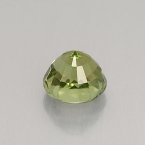1.43캐럿 천연 그린 투르말린, 라운드 컷, 6.51 mm, VVS-VS
