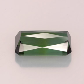 2.88캐럿 천연 그린 투르말린, 에메랄드 컷, 11.2×6 mm, VS