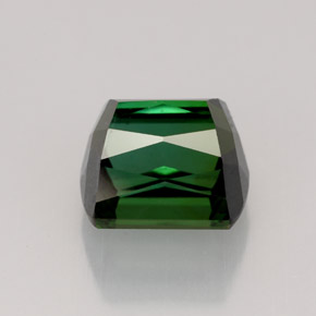 3.57캐럿 천연 그린 투르말린, 멋진 모양, 8.4×7.7 mm, VVS