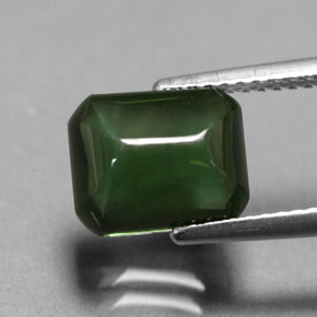 2.96캐럿 천연 그린 투르말린, 투명한, 9.5×7.8 mm, 투명/반투명