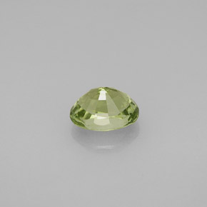 1.03캐럿 천연 그린 투르말린, 타원형 컷, 7×5.2 mm, VVS