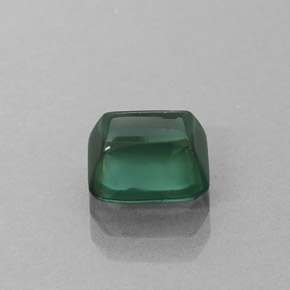 1.45캐럿 천연 푸르스름한 그린 투르말린, 투명한, 6.6×6 mm, 투명/반투명