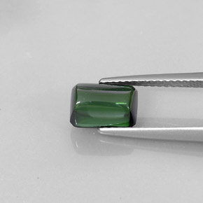 1.90캐럿 천연 그린 투르말린, 투명한, 8.4×5.9 mm, 투명/반투명