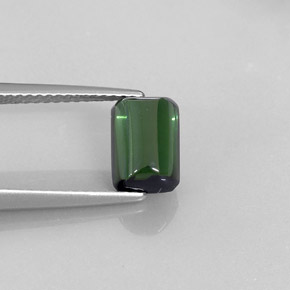 1.90캐럿 천연 그린 투르말린, 투명한, 8.4×5.9 mm, 투명/반투명